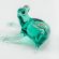 Glass Frog Miniature in Glass Figurines Reptiles category