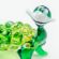 Green Jolly Turtle in Glass Figurines Reptiles category