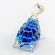 Blue Glass Turtle in Glass Figurines Reptiles category