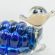 Blue Glass Turtle in Glass Figurines Reptiles category