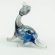 Gray Jolly Turtle in Glass Figurines Reptiles category