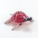 Glass Red Sea Turtle in Glass Figurines Reptiles category