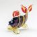 Glass Black Fish in Glass Figurines Sea Life Creatures category
