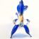 Blue Glass Fish Telescope in Glass Figurines Sea Life Creatures category