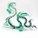 Glass Dragon in Glass Figurines Wild  Animals category