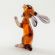Little Glass Rabbit Figurine in Glass Figurines Wild  Animals category
