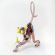 Glass Monkey with Banana in Glass Figurines Wild  Animals category