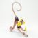 Glass Monkey with Banana in Glass Figurines Wild  Animals category