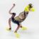 Glass Monkey with Hand up in Glass Figurines Wild  Animals category