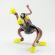 Glass Monkey with Hand up in Glass Figurines Wild  Animals category
