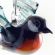 Robin Glass Figurine in Glass Figurines Birds category