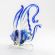 Glass Figurine Fish with Blue Fin in Glass Figurines Sea Life Creatures category