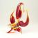 Glass Red Fish Figurine in Glass Figurines Sea Life Creatures category