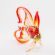 Glass Figurine Fish Red in Glass Figurines Sea Life Creatures category