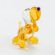 Glass Little Basset Hound in Glass Figurines Miniature Figurines category