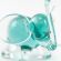 Green Elephant Glass Figurine in Glass Figurines Wild  Animals category