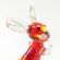 Glass Little Rabbit in Glass Figurines Wild  Animals category