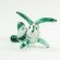 Little Green Rabbit in Glass Figurines Wild  Animals category