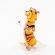 Glass Sitting Tiger Figurine in Glass Figurines Wild  Animals category