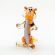 Glass Sitting Tiger Figurine in Glass Figurines Wild  Animals category