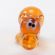 Glass Brown Hippo Figure in Glass Figurines Wild  Animals category