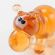 Glass Brown Hippo Figure in Glass Figurines Wild  Animals category