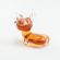 Glass Little Fox Figure in Glass Figurines Wild  Animals category