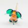 Green Elephant in Glass Figurines Wild  Animals category