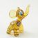 Glass Beige Baby Elephant in Glass Figurines Wild  Animals category