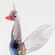 Goose with Violent Wings in Glass Figurines Birds category