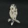 Glass Polar Owl in Glass Figurines Birds category