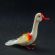 White Goose in Glass Figurines Birds category