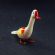 White Goose in Glass Figurines Birds category