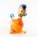 Glass Duck Figure in Glass Figurines Birds category