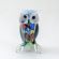 Owl Figurine in Glass Figurines Birds category