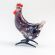 Glass Bird Hen in Glass Figurines Birds category