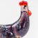 Glass Bird Hen in Glass Figurines Birds category