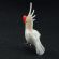 Glass Parrot Figure in Glass Figurines Birds category