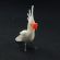 Glass Parrot Figure in Glass Figurines Birds category
