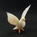 Glass Dove Figure in Glass Figurines Birds category