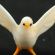 Glass Dove Figure in Glass Figurines Birds category