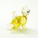 Glass Figurine Little Beige Cat in Glass Figurines Cats category