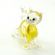 Glass Figurine Little Beige Cat in Glass Figurines Cats category