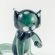 Glass Figurine Gray Sitting Cat in Glass Figurines Cats category