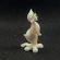 White Sitting Cat in Glass Figurines Cats category