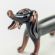 Glass Black Dachshund in Glass Figurines Dogs category