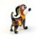Glass Jolly Doggy in Glass Figurines Dogs category