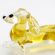 Brown Dachshund in Glass Figurines Dogs category