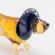 Basset Hound Figurine in Glass Figurines Dogs category