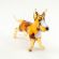 Glass Bull Terrier in Glass Figurines Dogs category